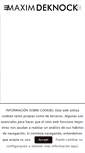 Mobile Screenshot of maximdeknock.com